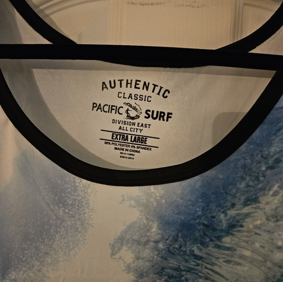 Mens Pacific Surf Tank Top size: XL - Picture 3 of 4